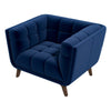 The Addison Lounge Chair(Dark Blue Velvet) Era and Style Inspired Home Décor 8