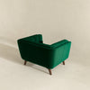 The Addison Lounge Chair (Dark Green Velvet) Era and Style Inspired Home Décor 5