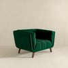 The Addison Lounge Chair (Dark Green Velvet) Era and Style Inspired Home Décor 3