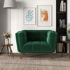 The Addison Lounge Chair (Dark Green Velvet) Era and Style Inspired Home Décor 2