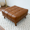 The Addison Square Upholstered Ottoman Era and Style Inspired Home Décor 3