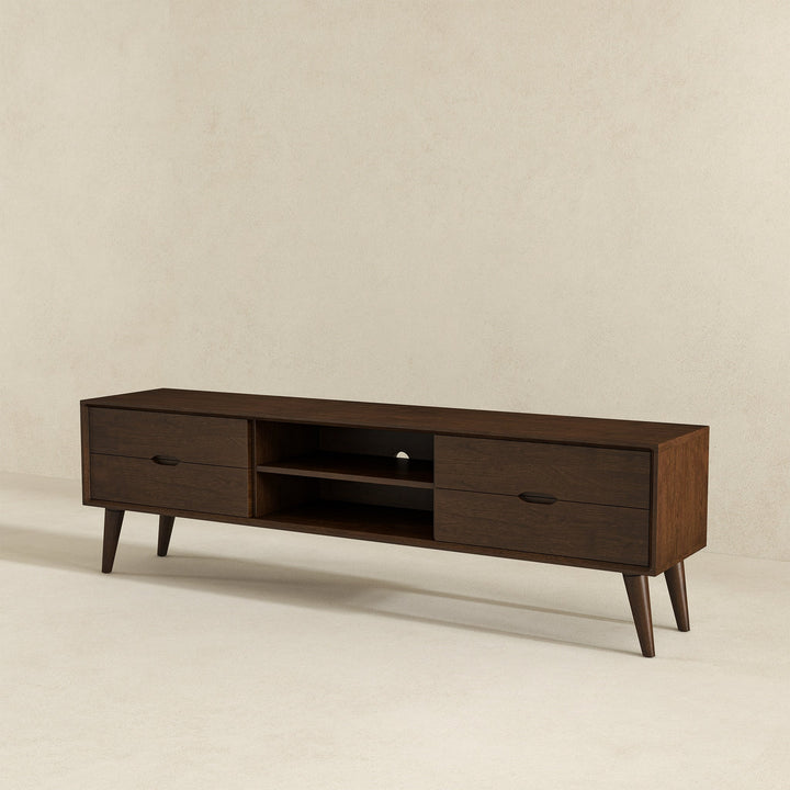 The Adrian  TV Stand (Walnut) Era and Style Inspired Home Décor 2