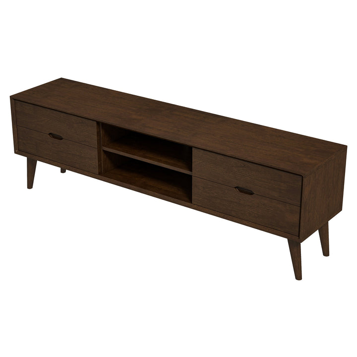 The Adrian  TV Stand (Walnut) Era and Style Inspired Home Décor 5