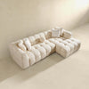 The Alana Tufted Ivory Boucle Right Sectional Sofa Era and Style Inspired Home Décor 2