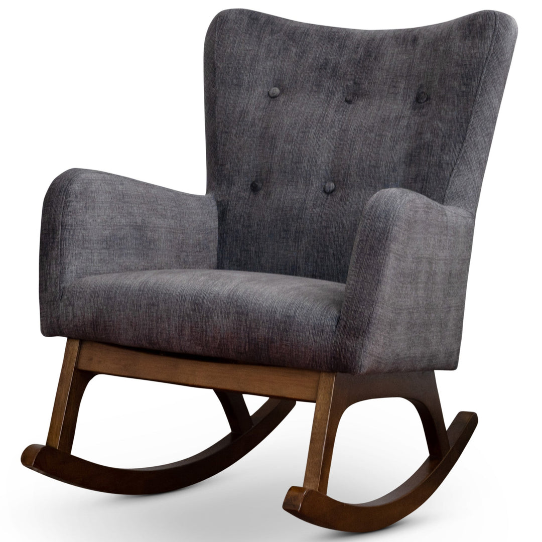 The Alistair Solid Wood Rocking Chair Era and Style Inspired Home Décor 1