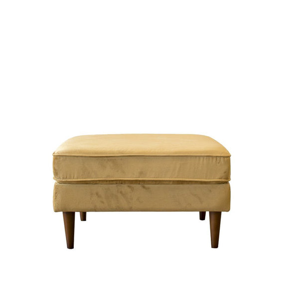 The Amber Square Upholstered Ottoman Era and Style Inspired Home Décor 5