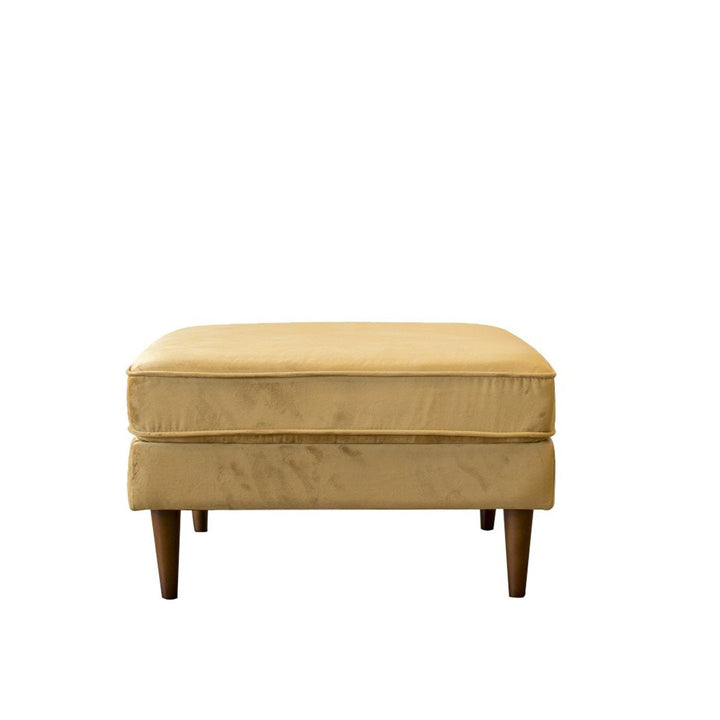 The Amber Square Upholstered Ottoman Era and Style Inspired Home Décor 5