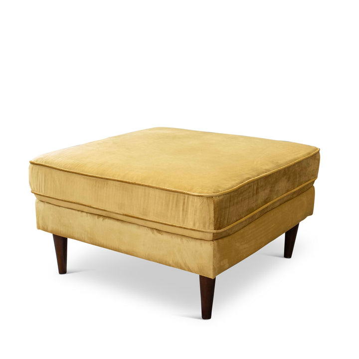 The Amber Square Upholstered Ottoman Era and Style Inspired Home Décor 4