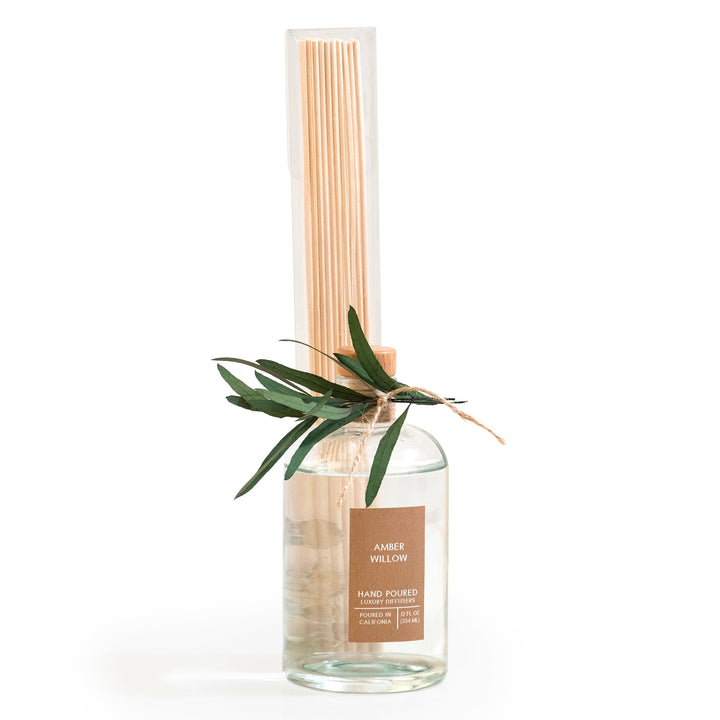 Amber Willow Botanical Tie Reed Diffuser