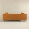 The Angelina Sofa 91" (Cognac Velvet) Era and Style Inspired Home Décor 6