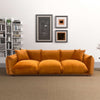 The Arlo Burnt Orange Velvet Sofa Era and Style Inspired Home Décor 1