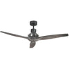 Star Propeller Indoor/Outdoor Ceiling Fan with Black Motor