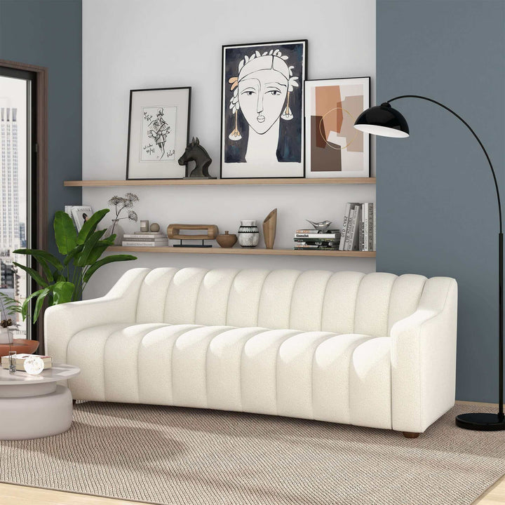 The Marcus Luxury Tight Back Cream Boucle Couch Era and Style Inspired Home Décor 3