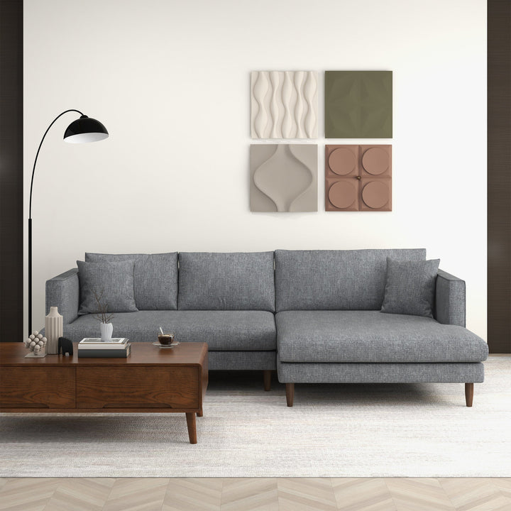 The Blake L-Shaped Sectional Sofa Right Facing Era and Style Inspired Home Décor 3