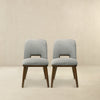 The Blake Light Grey Fabric Dining Chair (Set Of 2) Era and Style Inspired Home Décor 7