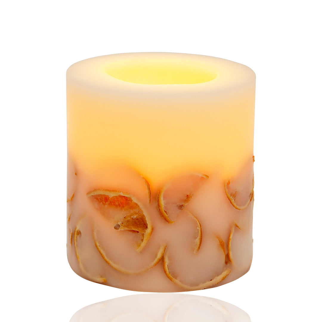 Orange Botanical Candle