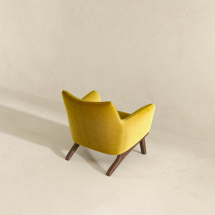 The Brayden Lounge Chair (Gold - Velvet) Era and Style Inspired Home Décor 7