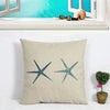 Set of 4 Coastal Pillow Shams