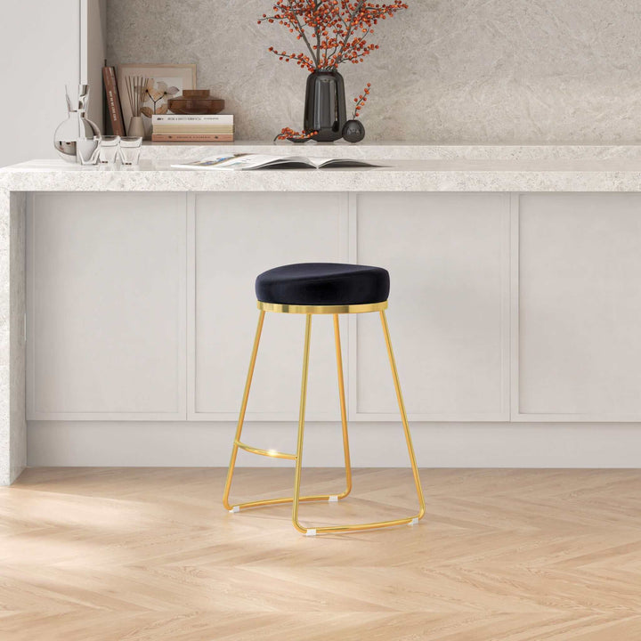 The Jane 26" Luxury Upholstered Stool Era and Style Inspired Home Décor 3