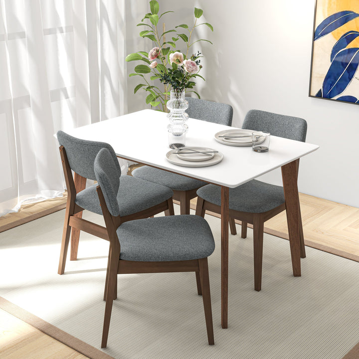 The Carlos White Small Dining Table Era and Style Inspired Home Décor 4