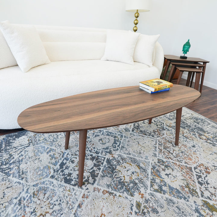 The Carsen Oval Center Table Era and Style Inspired Home Décor 5