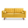 The Casey Yellow Velvet Loveseat Era and Style Inspired Home Décor 1