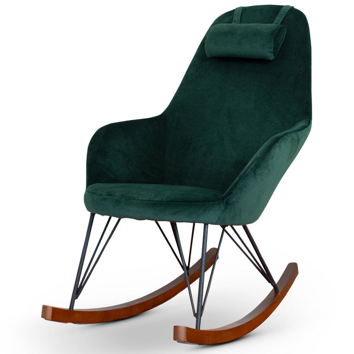 The Chloe Mid Century Modern Rocker Livingroom And Bedroom Chair Era and Style Inspired Home Décor 1