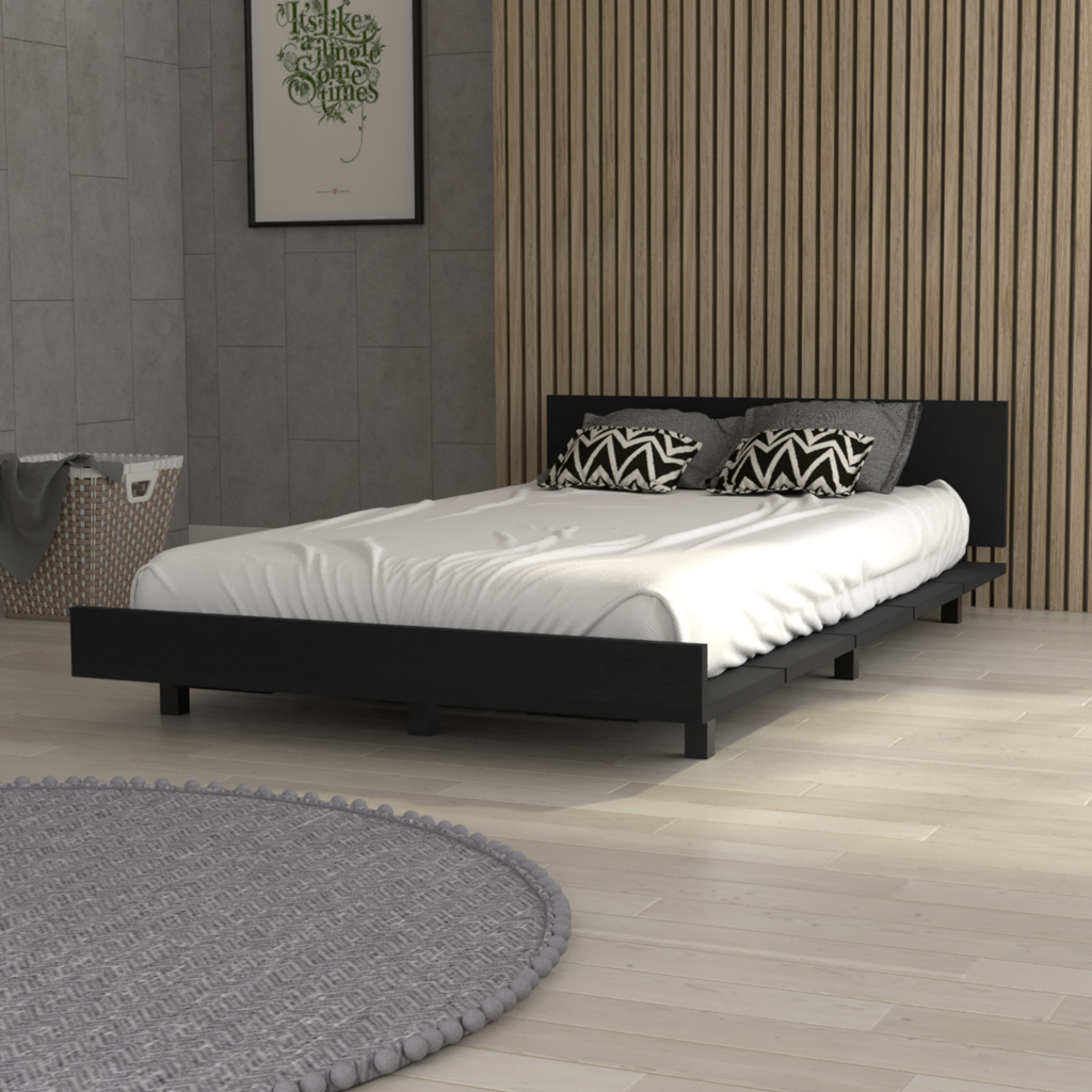 Portoalegre Twin Bed Frame, Headboard