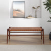 The Cody Tan Leather Bench Era and Style Inspired Home Décor 3