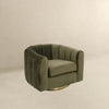 The Cosey Green Velvet Swivel Chair Era and Style Inspired Home Décor 2