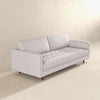 The Anthony  Light Grey Pillow Back Fabric Sofa Era and Style Inspired Home Décor 4