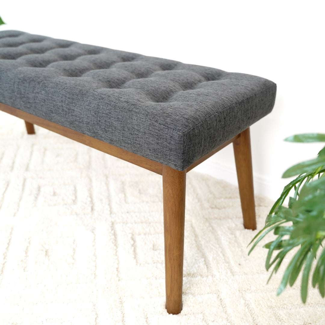 The Delilah Modern Bench (Fabric) Era and Style Inspired Home Décor 5