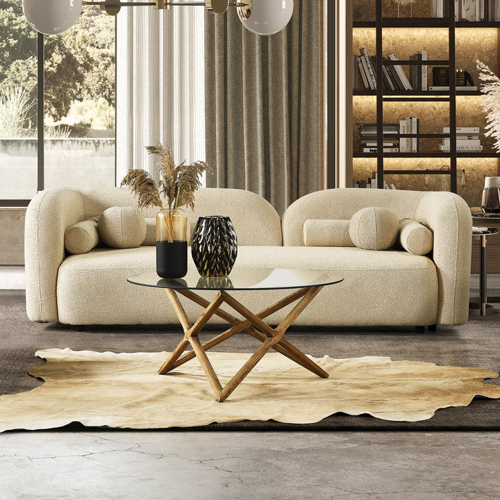 The Donna Japandi Style Boucle Sofa Era and Style Inspired Home Décor 2