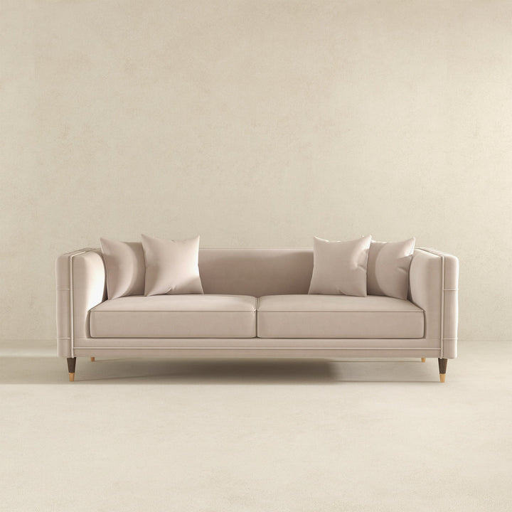 The Edward Sofa (Light Cream Velvet) Era and Style Inspired Home Décor 4