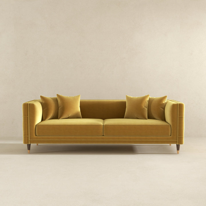 The Edward Sofa (Mustard Velvet) Era and Style Inspired Home Décor 4