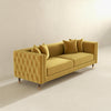 The Edward Sofa (Mustard Velvet) Era and Style Inspired Home Décor 6