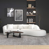 The Elijah Japandi Style Curvy Sectional Sofa 126" Era and Style Inspired Home Décor 2