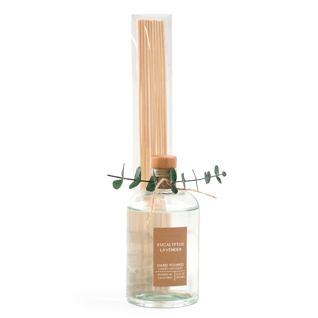 Eucalyptus Lavender Botanical Tie Reed Diffuser