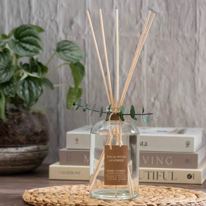 Eucalyptus Lavender Botanical Tie Reed Diffuser