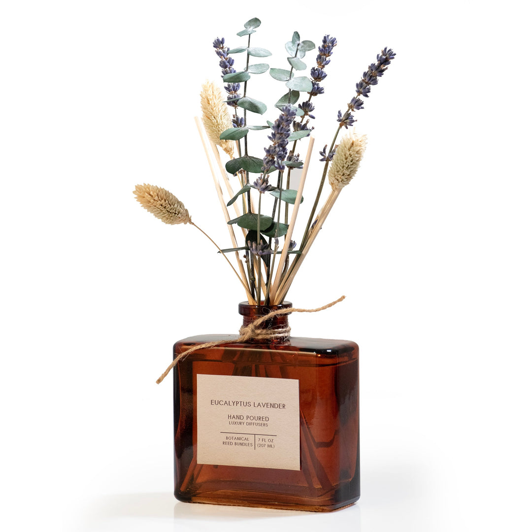 Eucalyptus Lavender Bouquet Reed Bundle Fragrance Diffuser