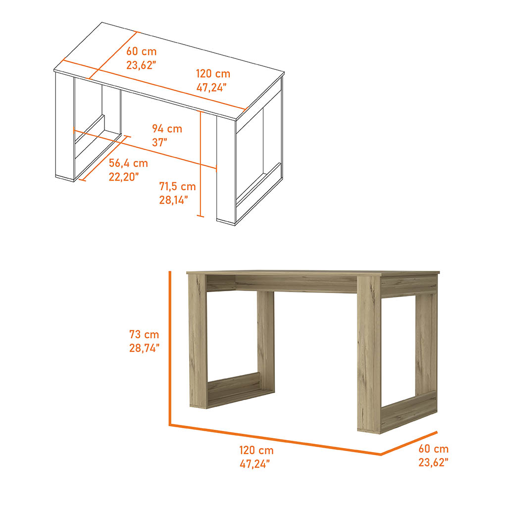 Aurora Writing Computer Desk by FM FURNITURE