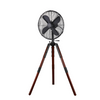 Star Tripod 16" Oscillating Stand Fan Satin Nickel by Star Fans