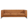 The Fargo Tan Leather Sofa Era and Style Inspired Home Décor 1