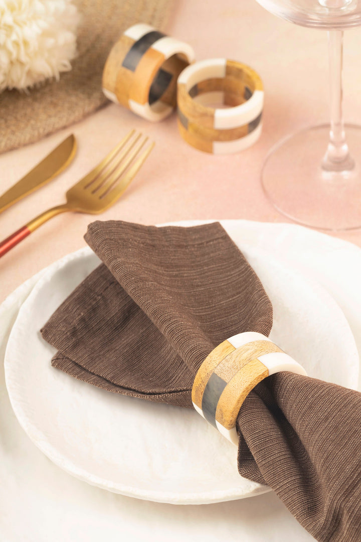 Travis Napkin Rings, Set of 6