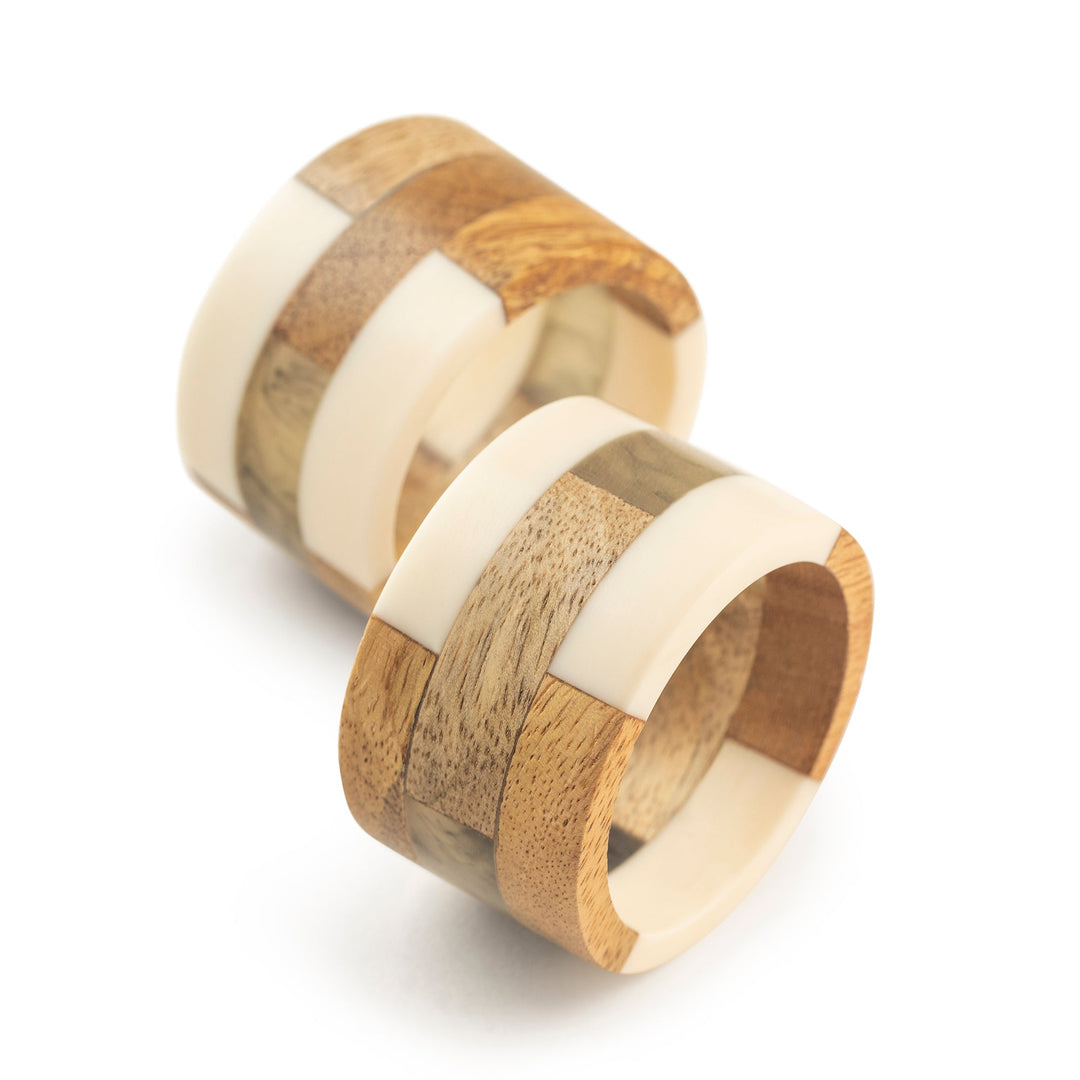 Travis Napkin Rings, Set of 6