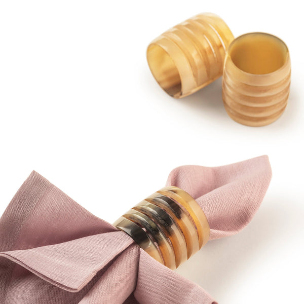 Regal Napkin Rings, Set of 6 by GAURI KOHLI