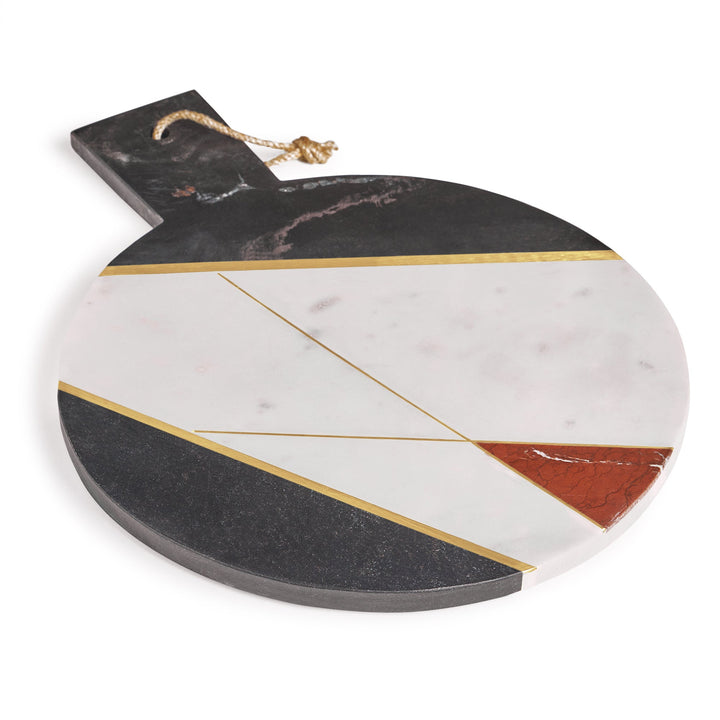 Sardinia Marble Cheese Board by GAURI KOHLI