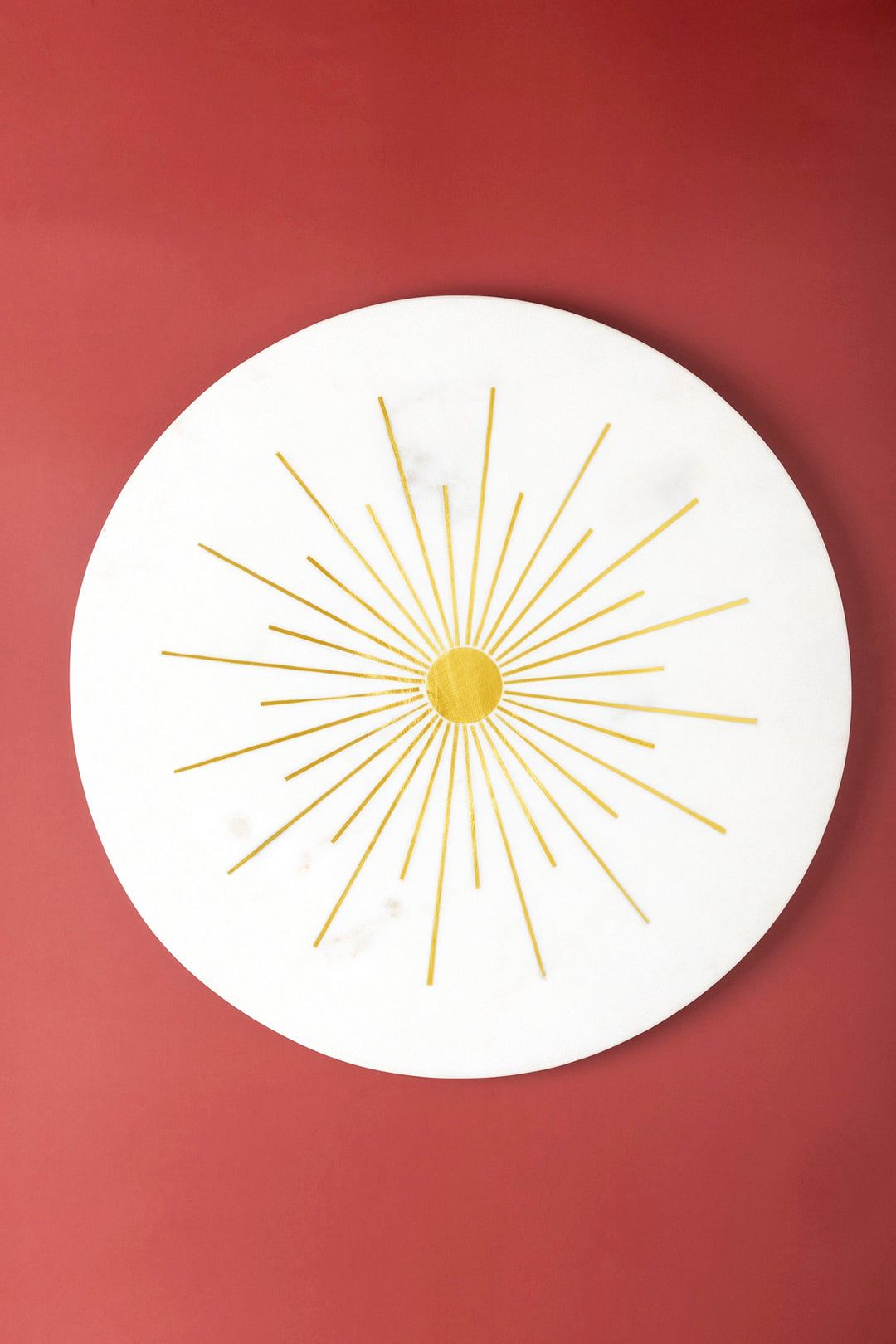 Sunshine Marble Cheese Board, 12"