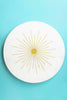 Sunshine Marble Lazy Susan, 16"