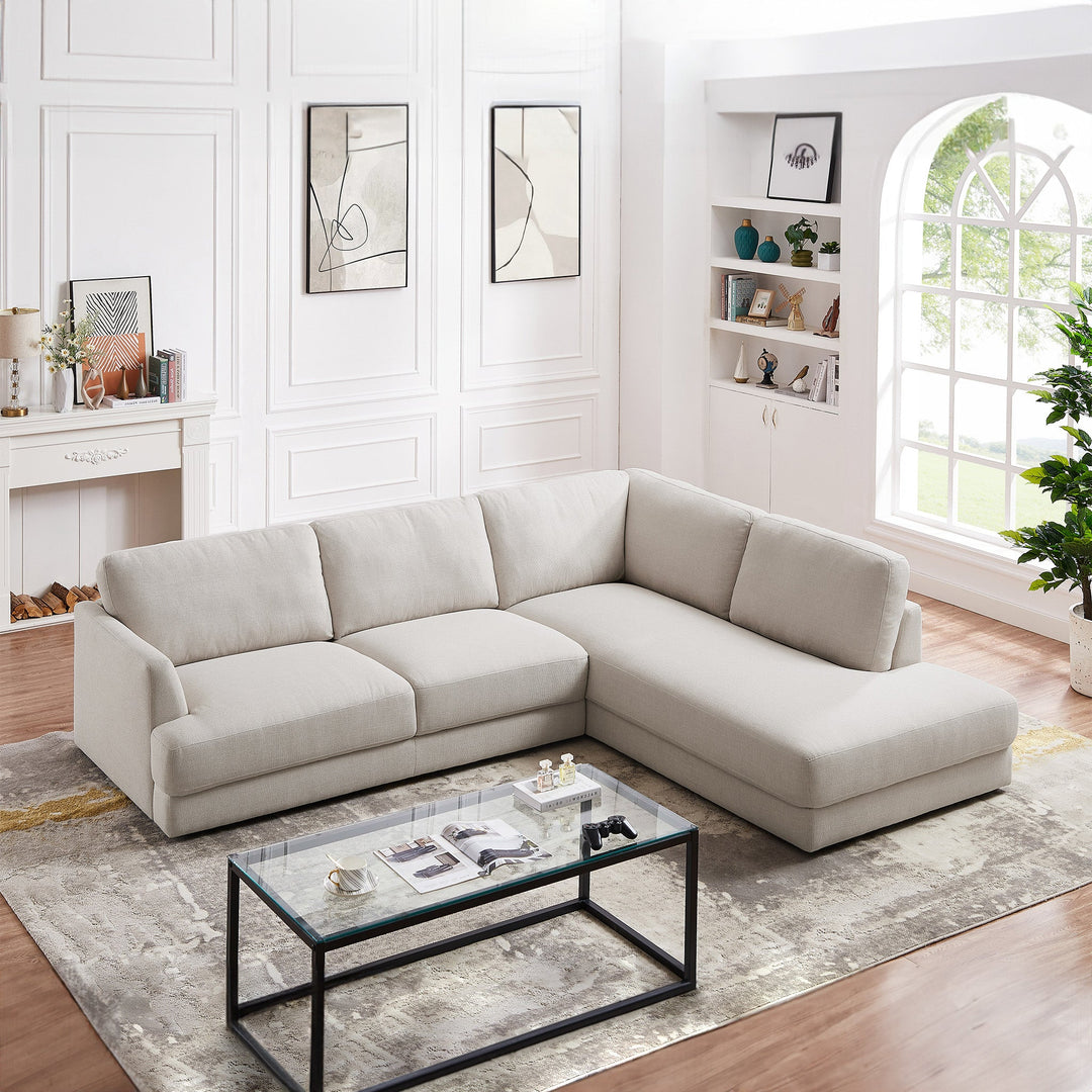 The Glander Cozy Sectional Sofa Right Facing Era and Style Inspired Home Décor 6